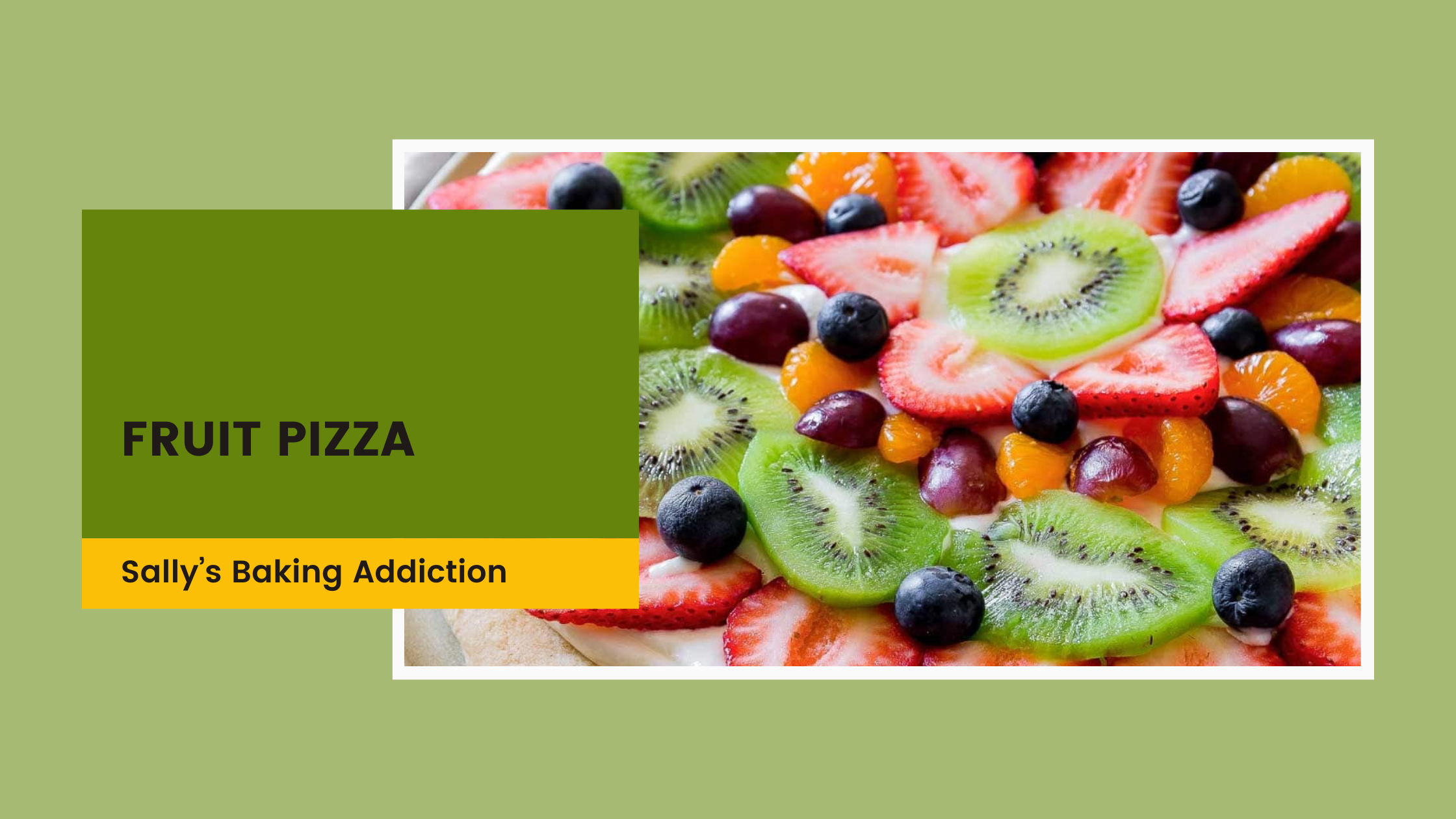 fruit pizza