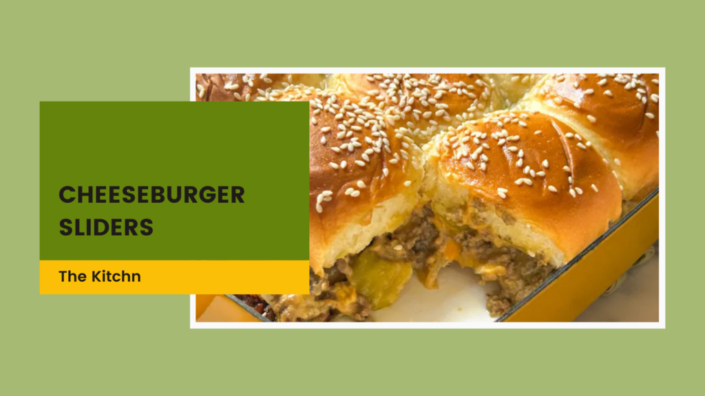 cheeseburger sliders