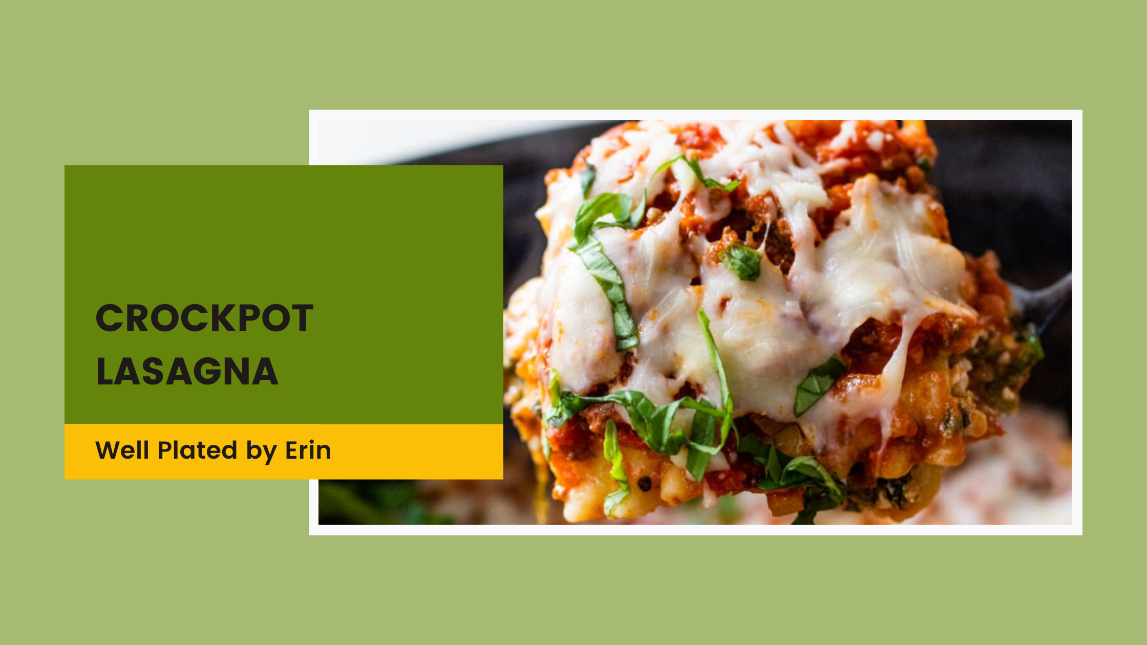 crockpot lasagna