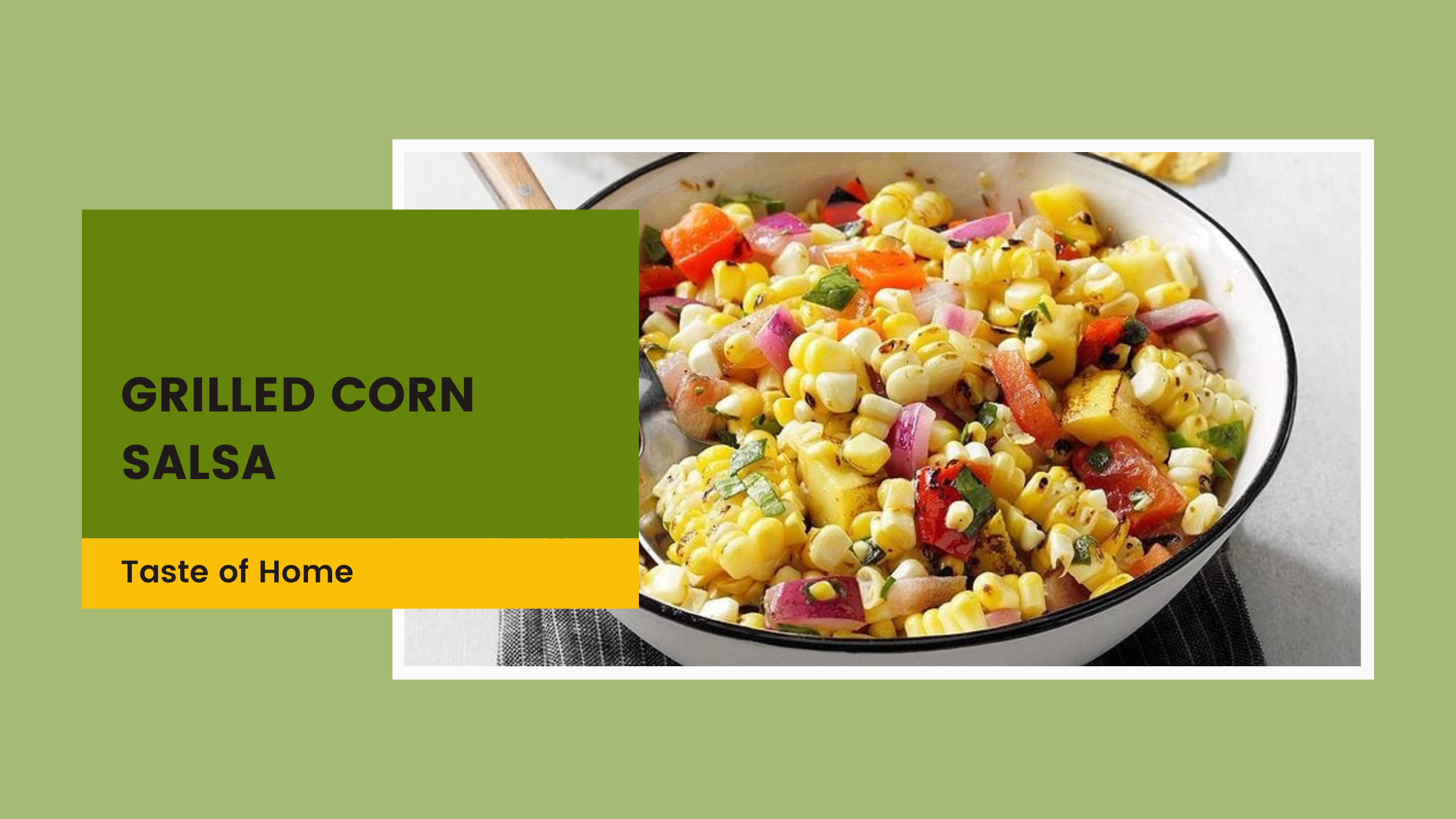 Grilled Corn Salsa