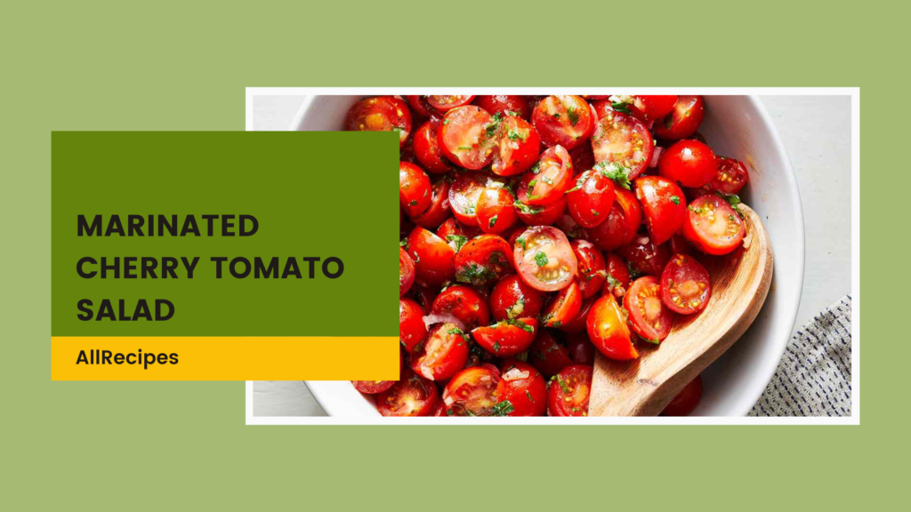 Marinated Cherry Tomato Salad