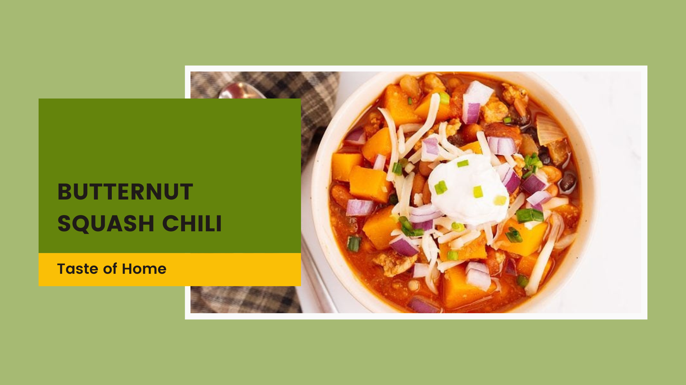 Butternut Squash Chili
